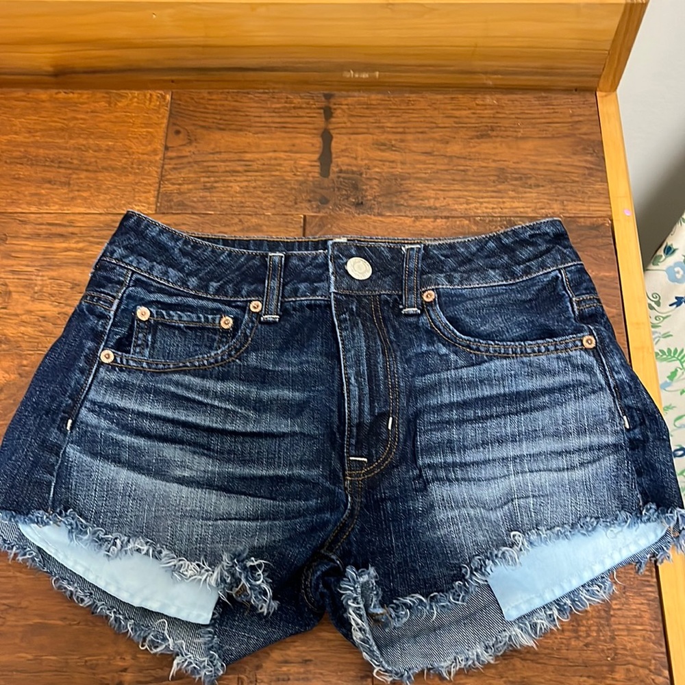 American eagle jean shorts size 2